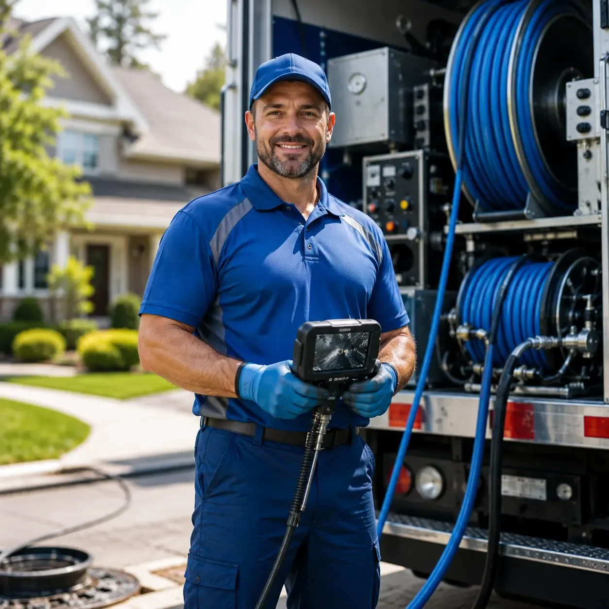 Local outdoor drain cleaning specialists in Crapo, MD